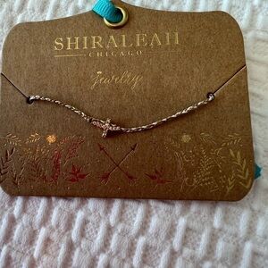 NWT Shiraleah Mala Cross Bracelet